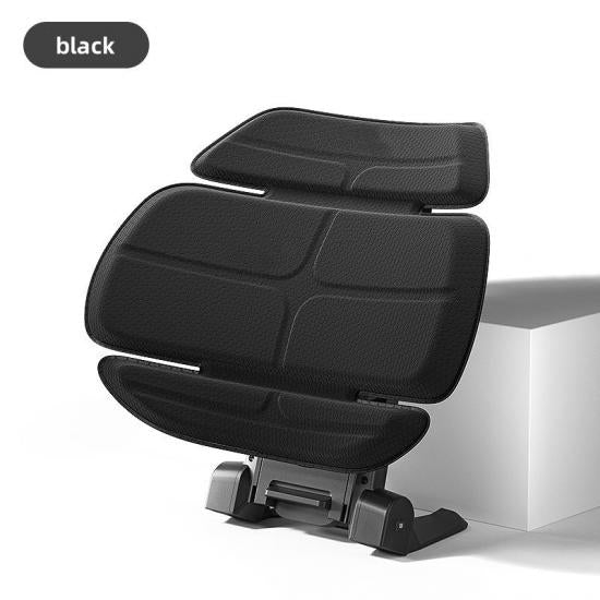 Adjustable Ergonomic Car Lumbar Support Cushion with Detachable Bracket
